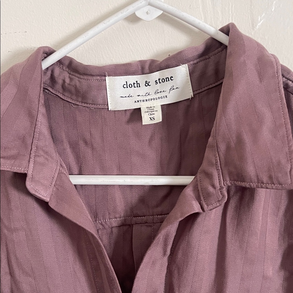 Cloth & Stone Mauve Blouse